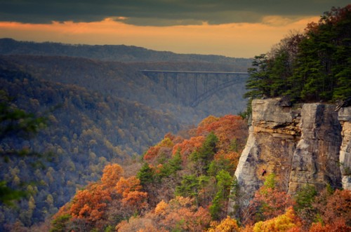 New River Gorge in all it's fall glory!